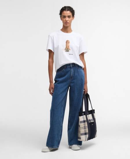 T-Shirt Bedale Graphic White