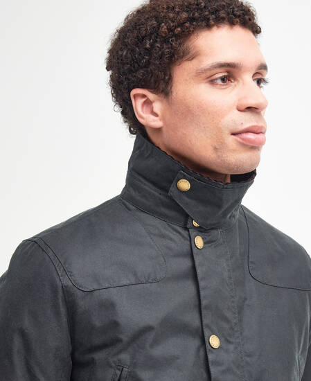 Reelin Waxed Jacket Sage