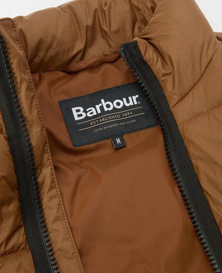 Offshore Quilted Jacket Umber