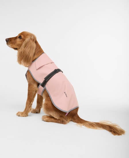 Evie Waterproof Dog Coat Gardenia Pink
