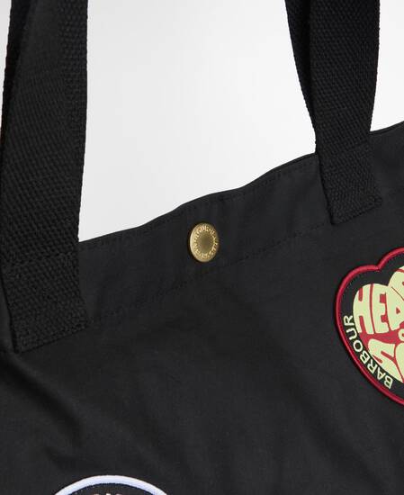 Barbour x Baracuta Tote Bag Black Badge