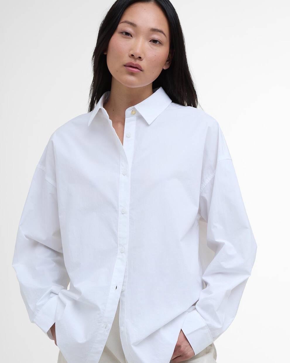 Edith Oversized Long-Sleeved Shirt