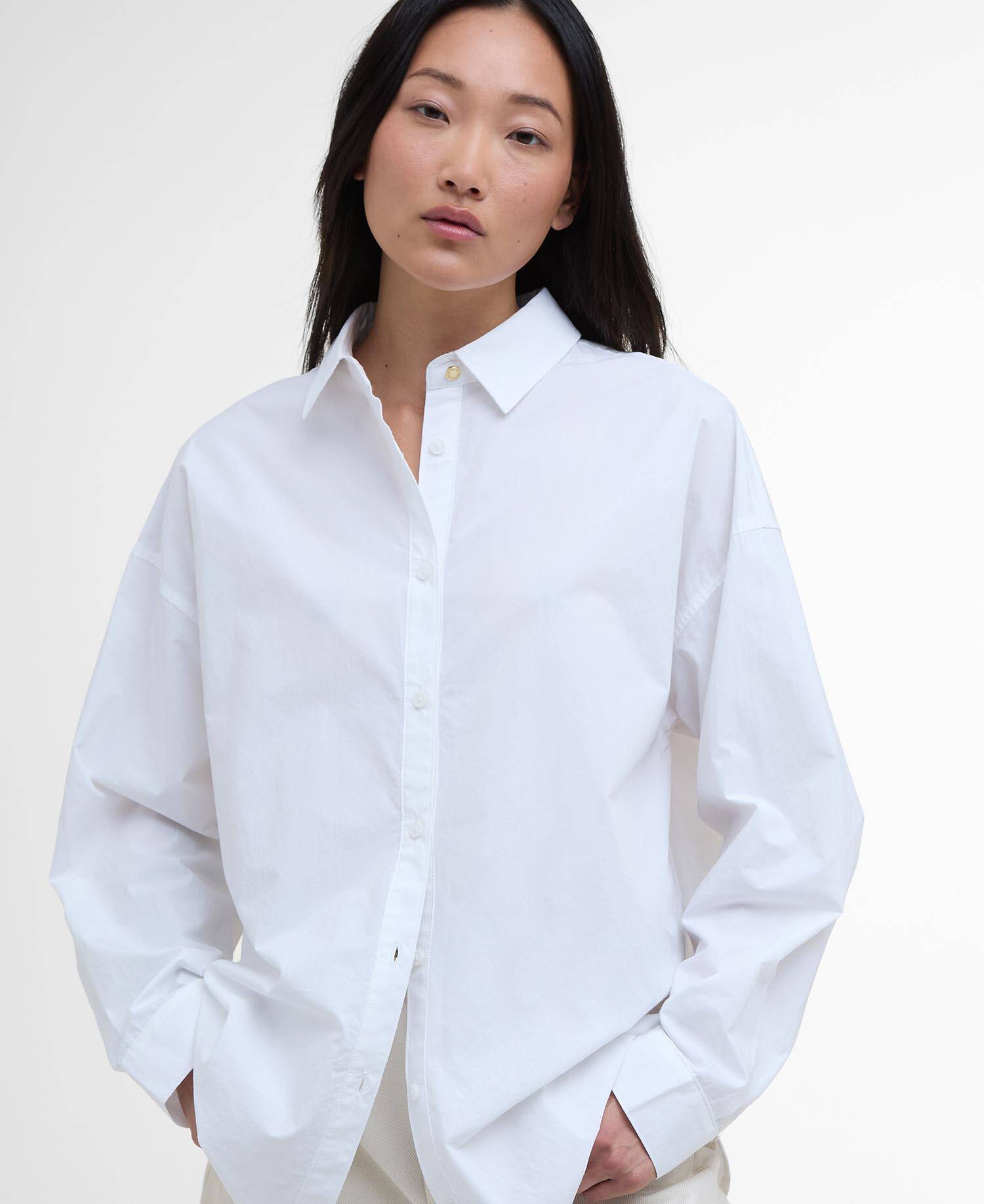 Edith Oversized Long-Sleeved Shirt image number 4