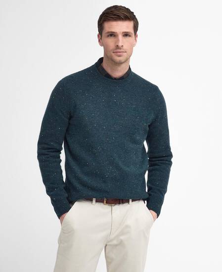Tainsbury Crew Neck Jumper Seaweed