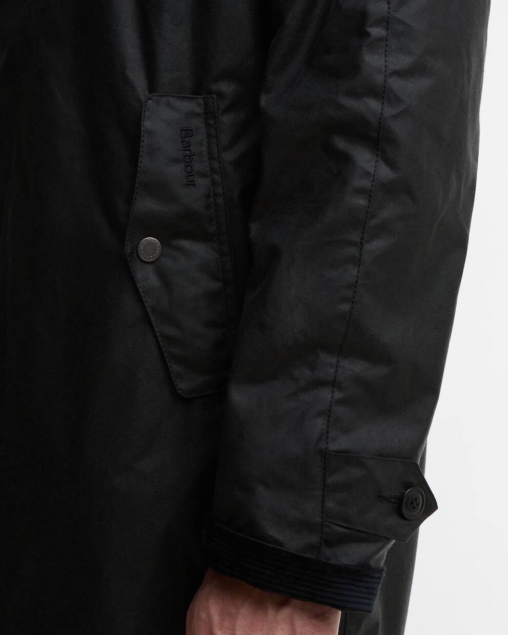 Barbour x Baracuta Car Coat Tyne Waxed