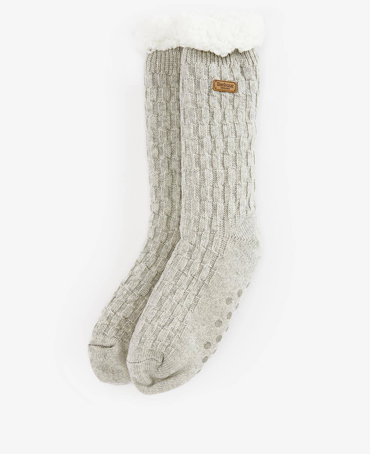 Cable Knit Lounge Socks image number 0