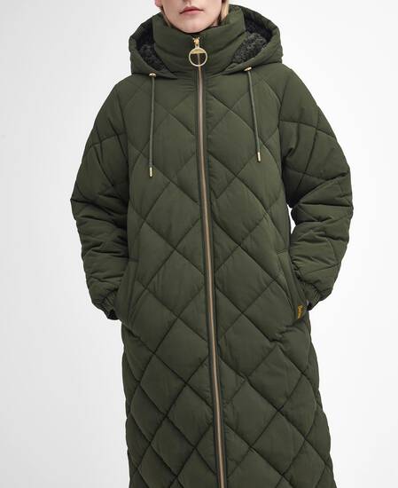 Kirkton Longline Puffer Jacket Olive-Ancient Kirkton Longline Puffer Jacket Olive-Ancient