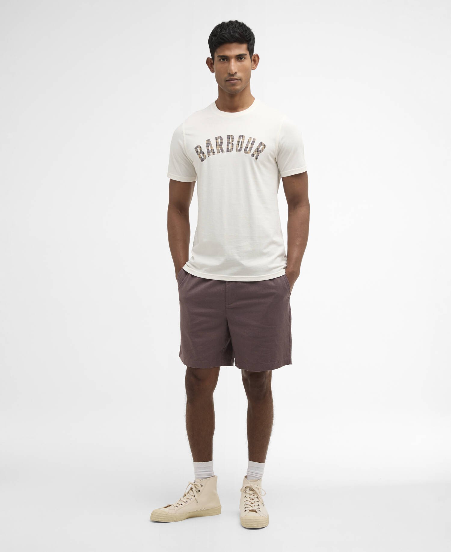 Cotton Linen Relaxed Shorts image number 0