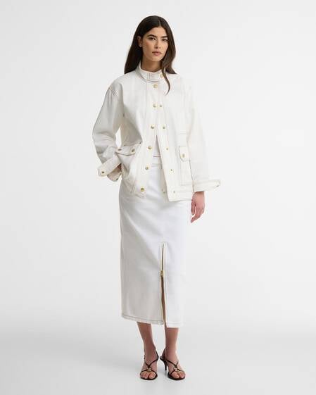 Jacke Kyla Denim Denim White