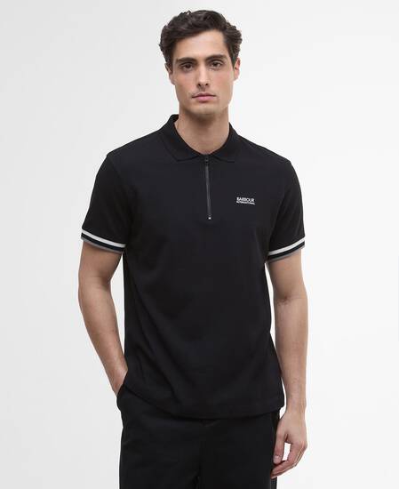 Buxton Short-Sleeved Polo Shirt Black
