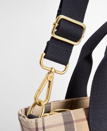 Maisy Tartan Tote Bag Rosewood Tartan