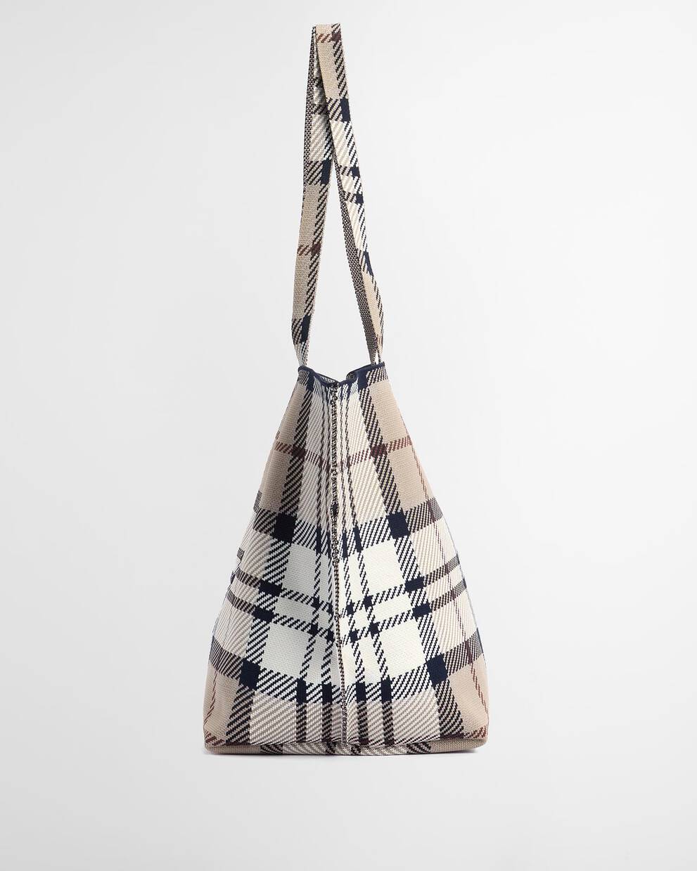 Layla Tartan Large Tote Bag