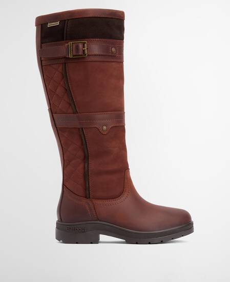 Stiefel Beaconsfield Knee-High Mahogony/Choc Nubuck