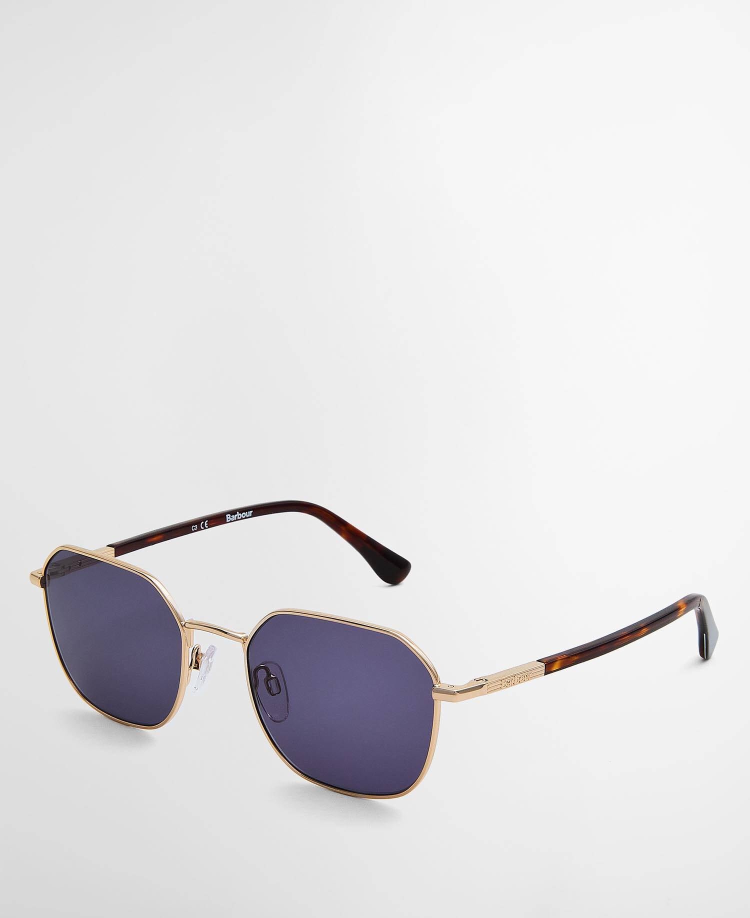 Angular Sunglasses c3 Gold Metal image number 1