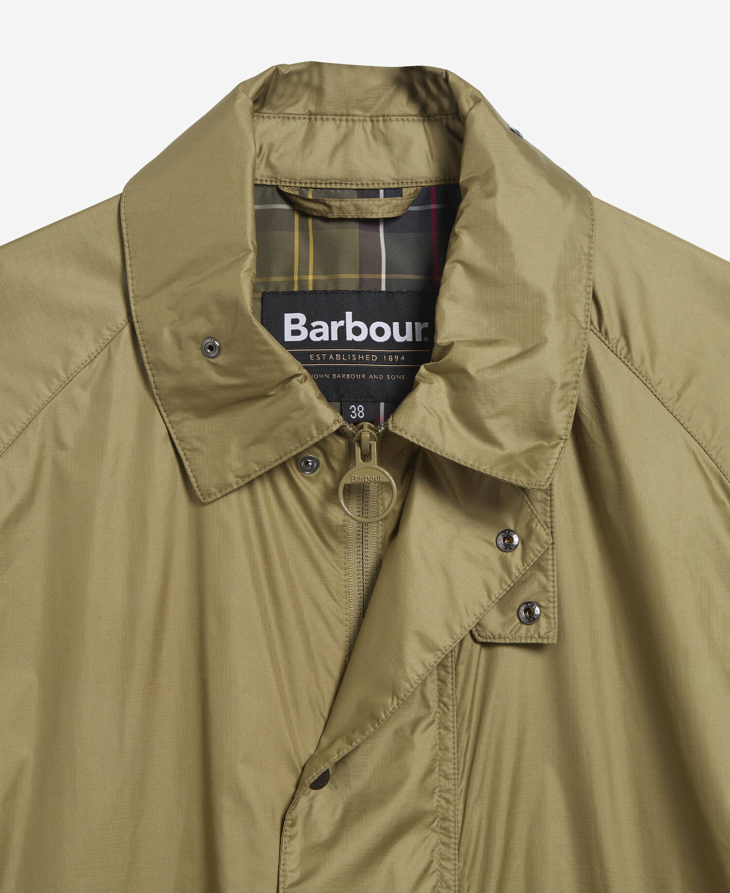 Transport UV Showerproof Jacket Bleached Olive image number 7