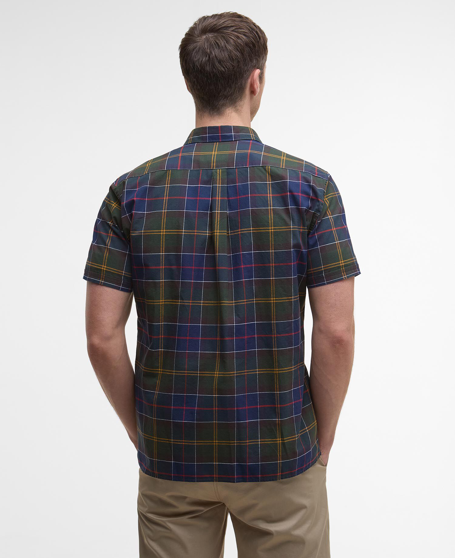 Camicia sartoriale a maniche corte Gordon Classic Tartan