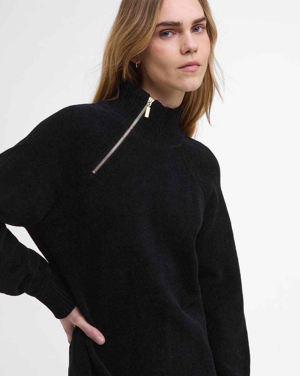 Mini-abito in maglia Saskia