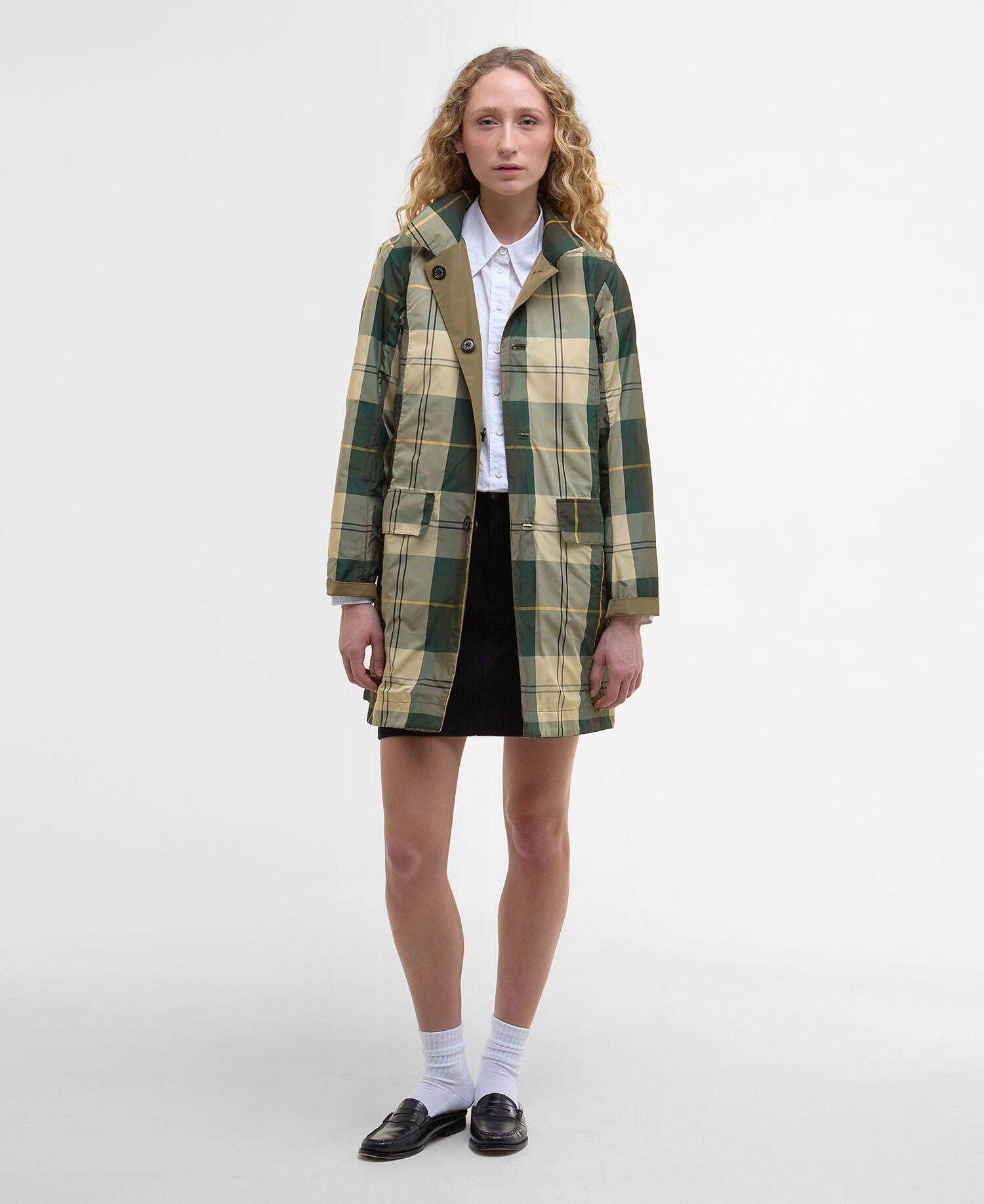 Babbity Reversible Showerproof Jacket Dusky Green/Ancient image number 5