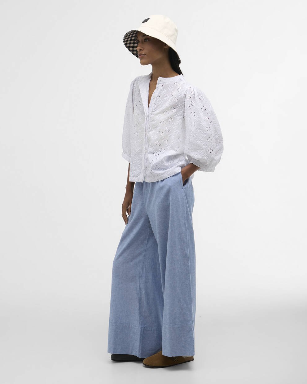 Layla Broderie Anglaise Shirt