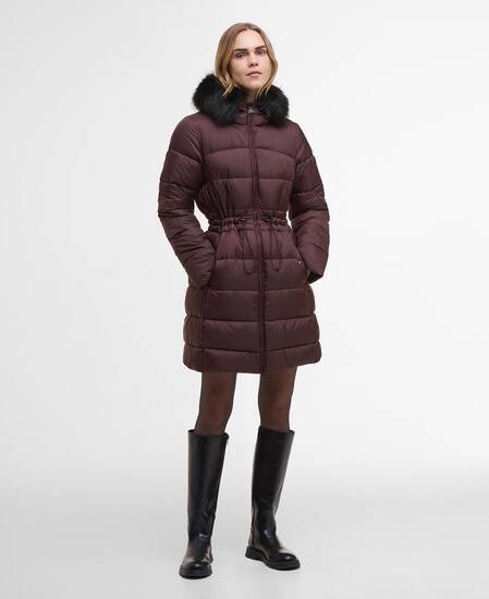 Anastasia Puffer Jacket Red Velvet