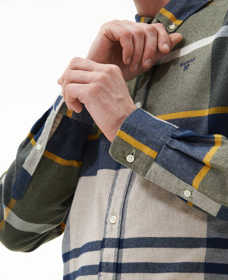 Iceloch Tailored Long-Sleeved Shirt Forest Mist