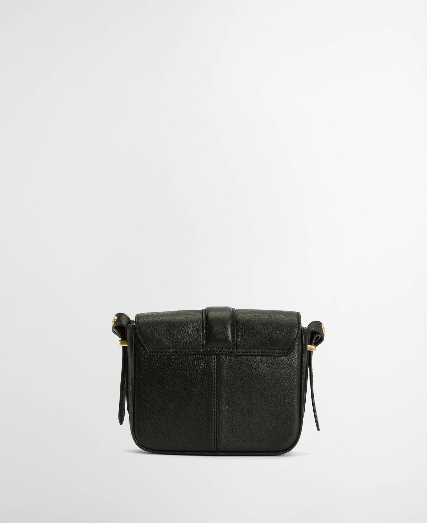 Mini borsa a tracolla in pelle Rosa Black image number 2