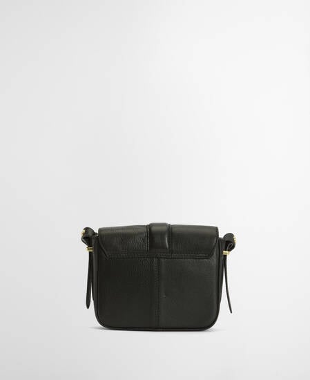 Mini borsa a tracolla in pelle Rosa Black