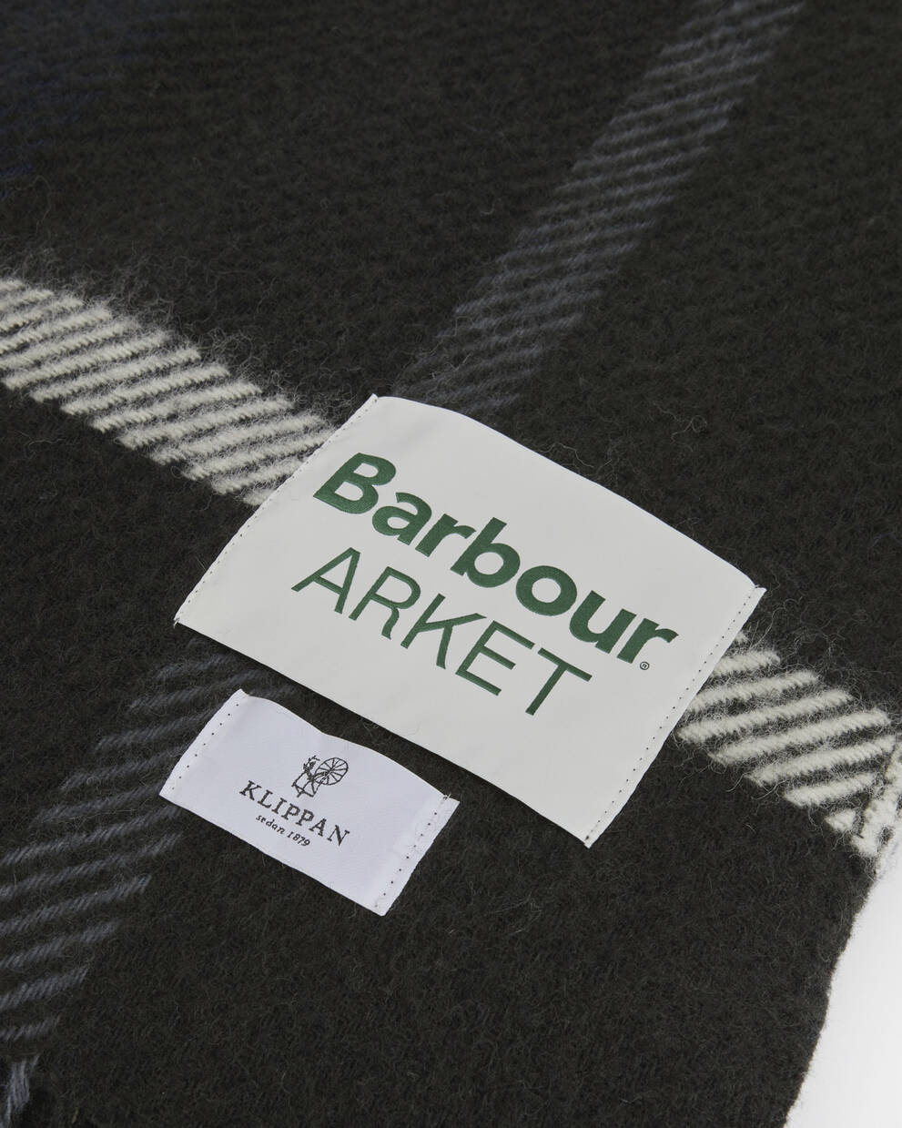 Barbour x ARKET Klippan Wool Blanket