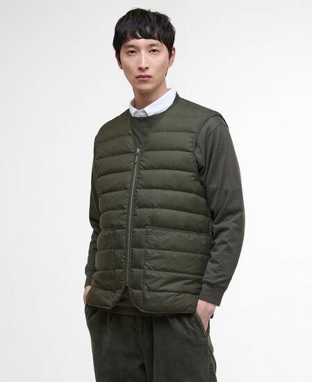 Gilet reversibile in piuma d’oca Sage