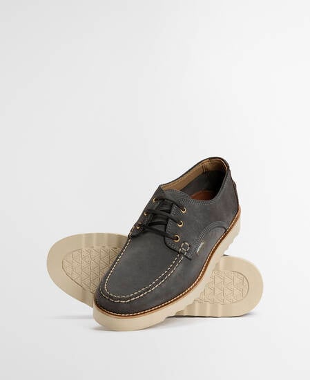 Aydon Derby Shoe Slate Grey Suede