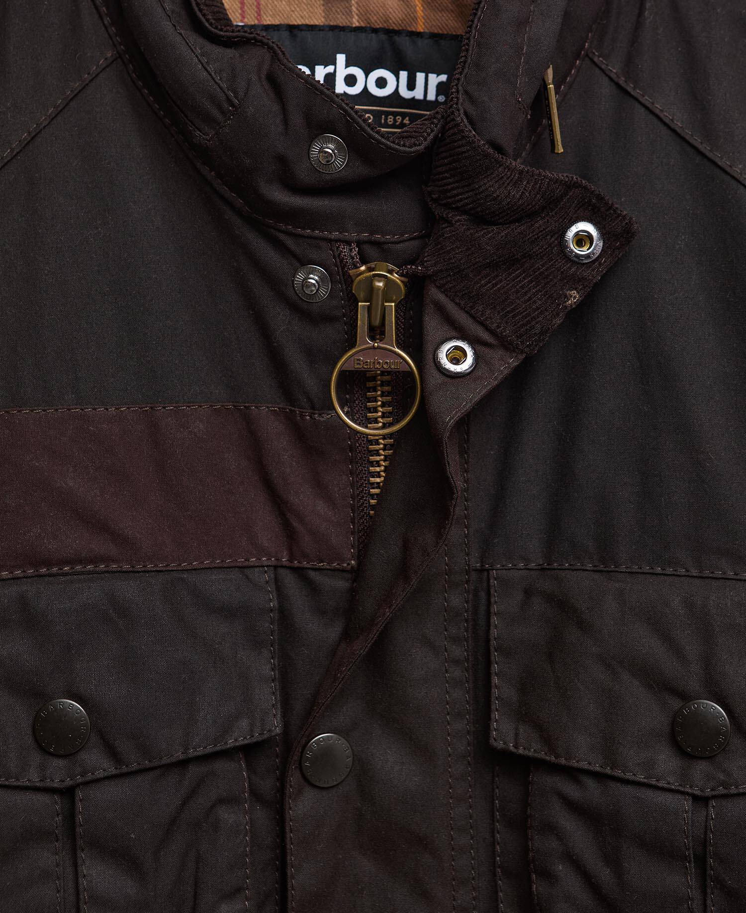 Barbour Re-Loved Corbridge Waxed Jacket - Size S image number 3