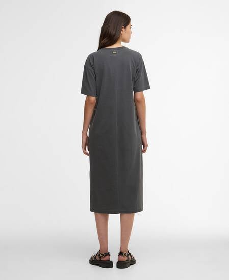 Kleid Lyra Midi Washed Black