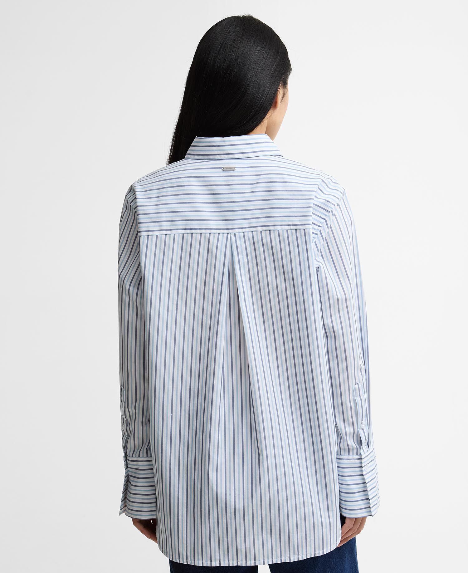 Hemd Fawley Striped Relaxed Celestial Blue/Folkstone Stripe
