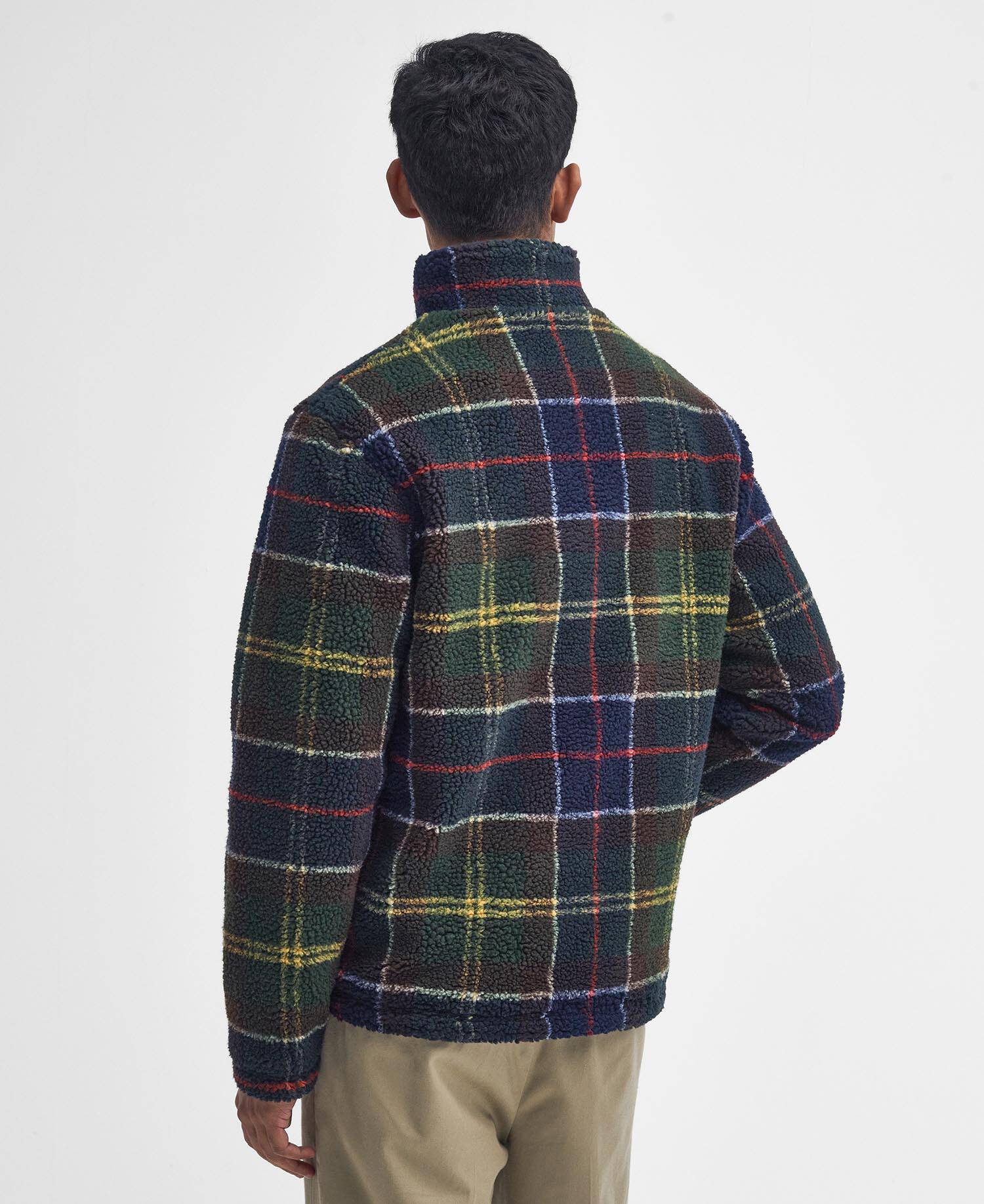 Pile sherpa con motivo tartan image number 2