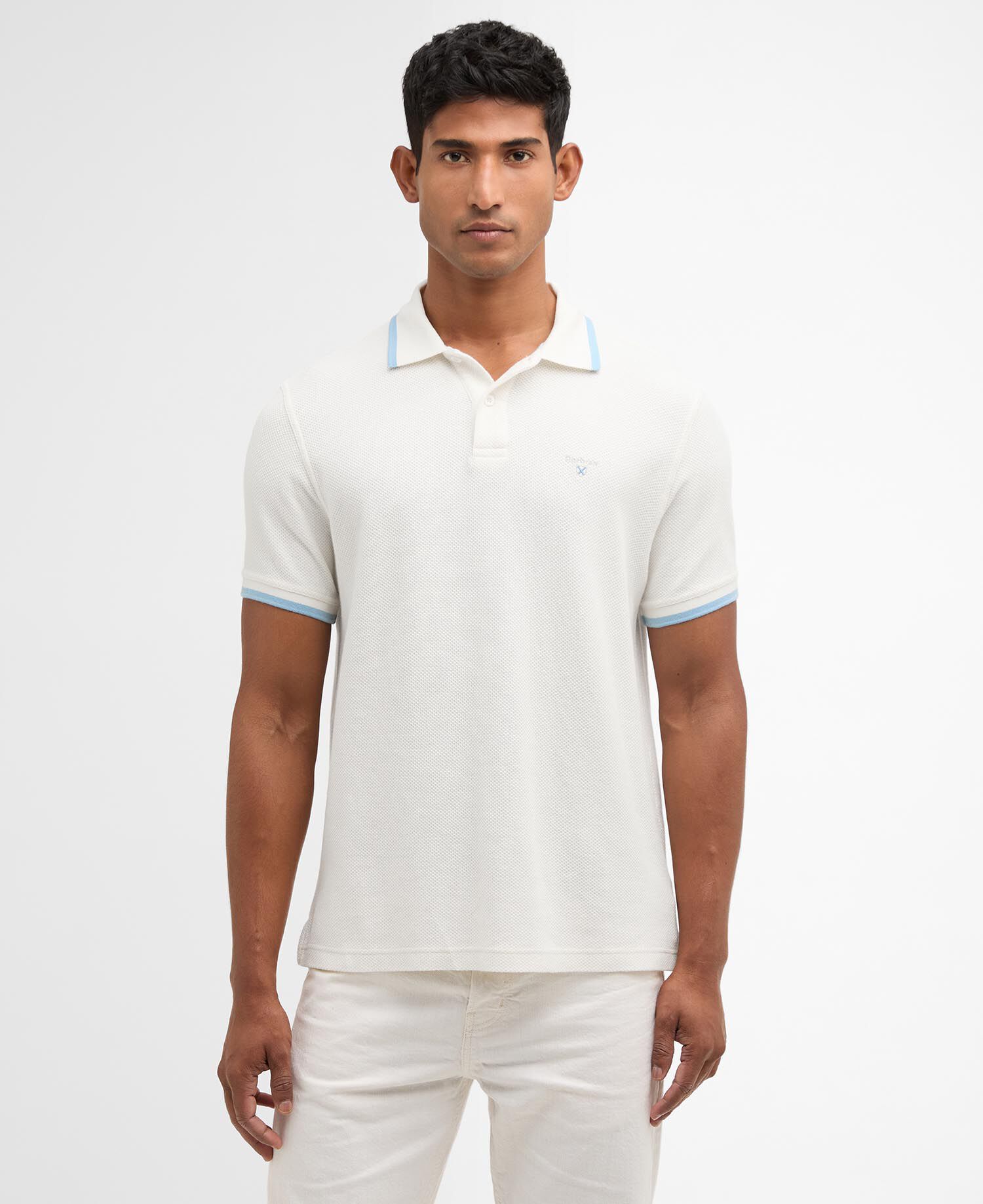 Ferriby Tailored Polo Shirt Whisper White