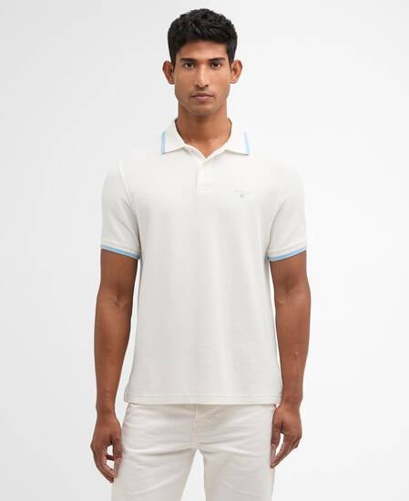 Ferriby Tailored Polo Shirt Whisper White
