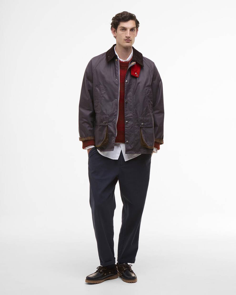 Paul Smith loves Barbour Oversized Bedale Waxed Jacket
