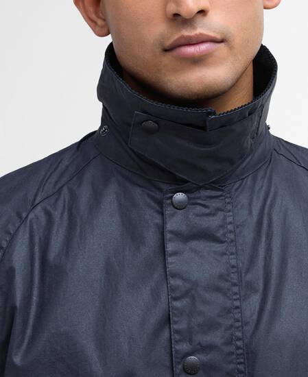 Lightweight Ashby Waxed Jacket Royal Navy