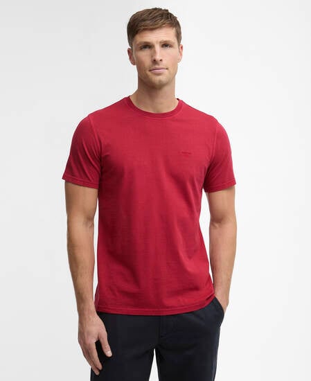 Washed Tartan T-Shirt Washed Red