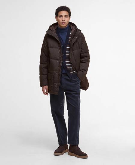 Winter Beaufort Puffer Jacket Dark Oak Winter Beaufort Puffer Jacket Dark Oak