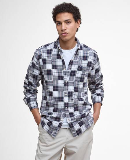 Sault Tailored Long-Sleeved Shirt Riverstone Sault Tailored Long-Sleeved Shirt Riverstone