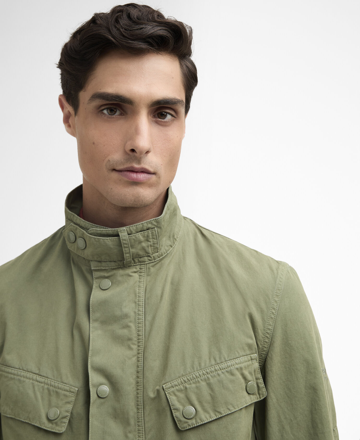 Giacca casual Duke tinta in capo Burnt Olive