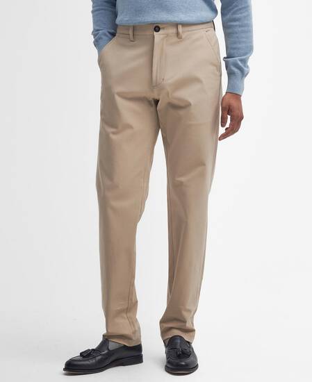Pantaloni Comfort in tessuto stretch dalla vestibilità leggermente aderente 