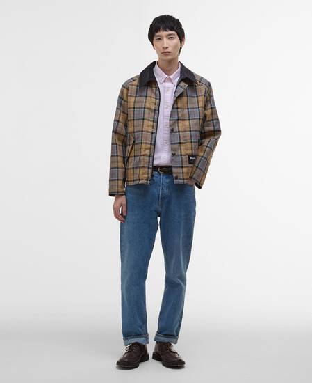 Oversized Reversible Transporter Jacket Asphalt Grey