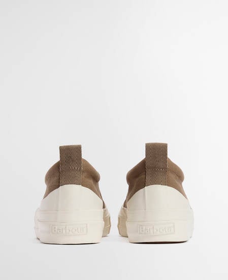 Cowan Slip-On Trainers Taupe