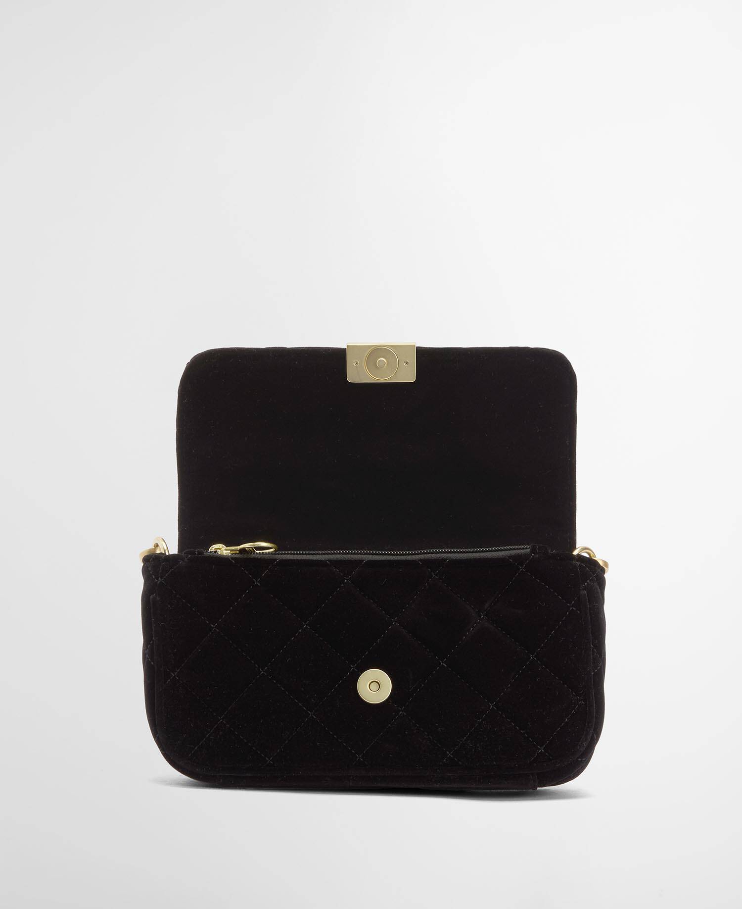 Mini borsa a tracolla trapuntata Soho image number 8