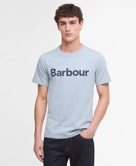 T-shirt Logo Mineral Blue T-shirt Logo Mineral Blue