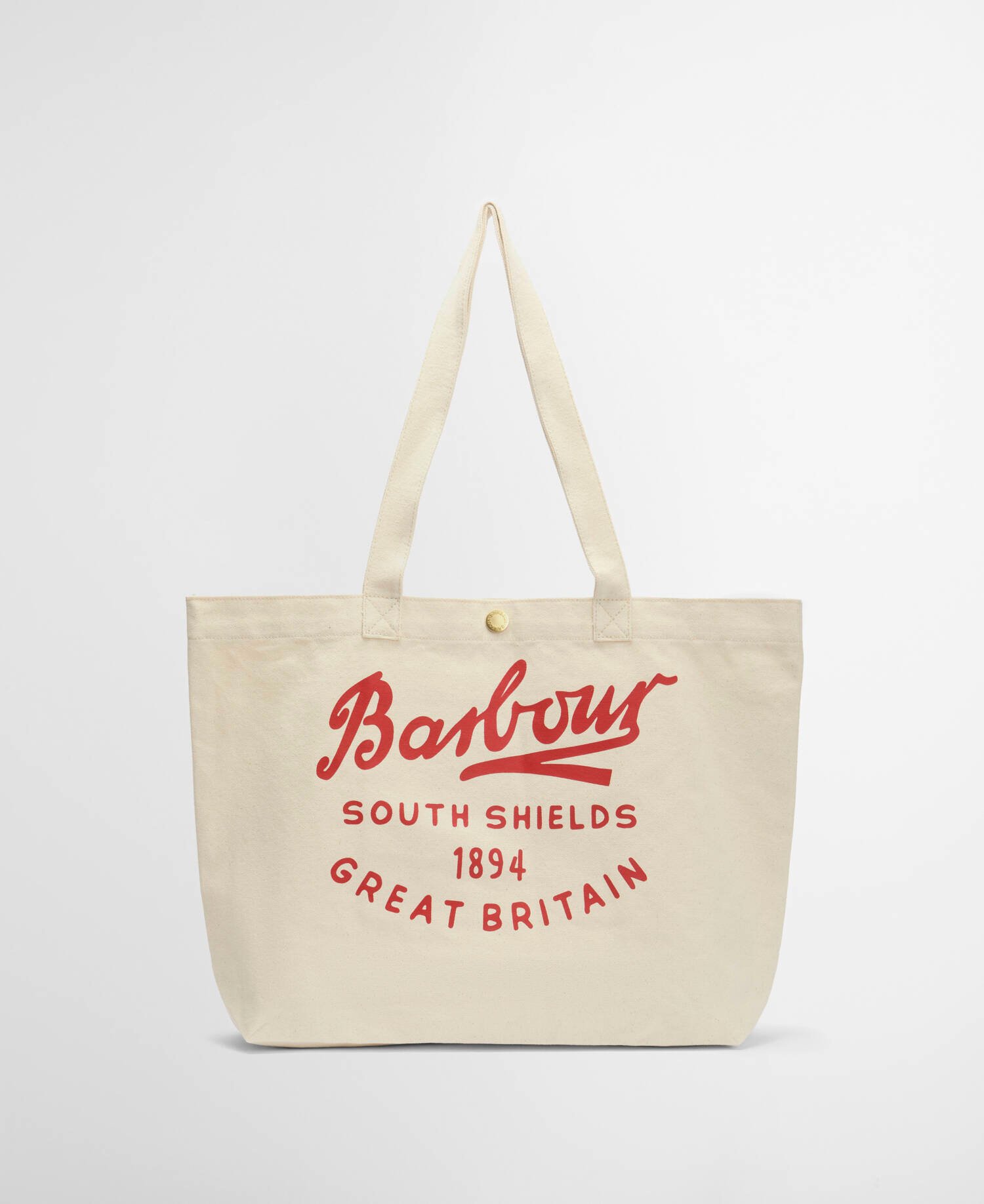 Script Tote Bag Red Logo image number 0