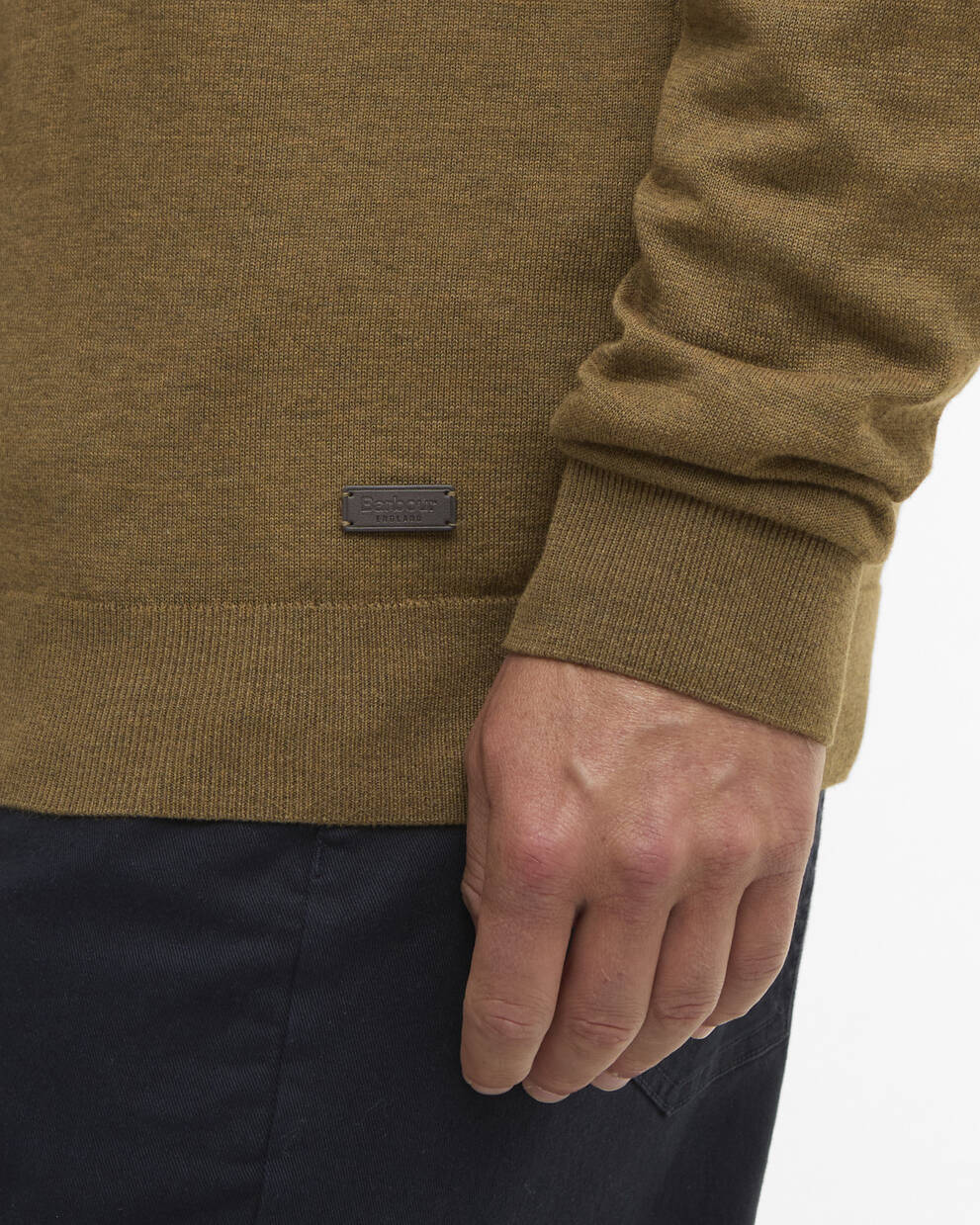 Maglione con zip corta Bayfield