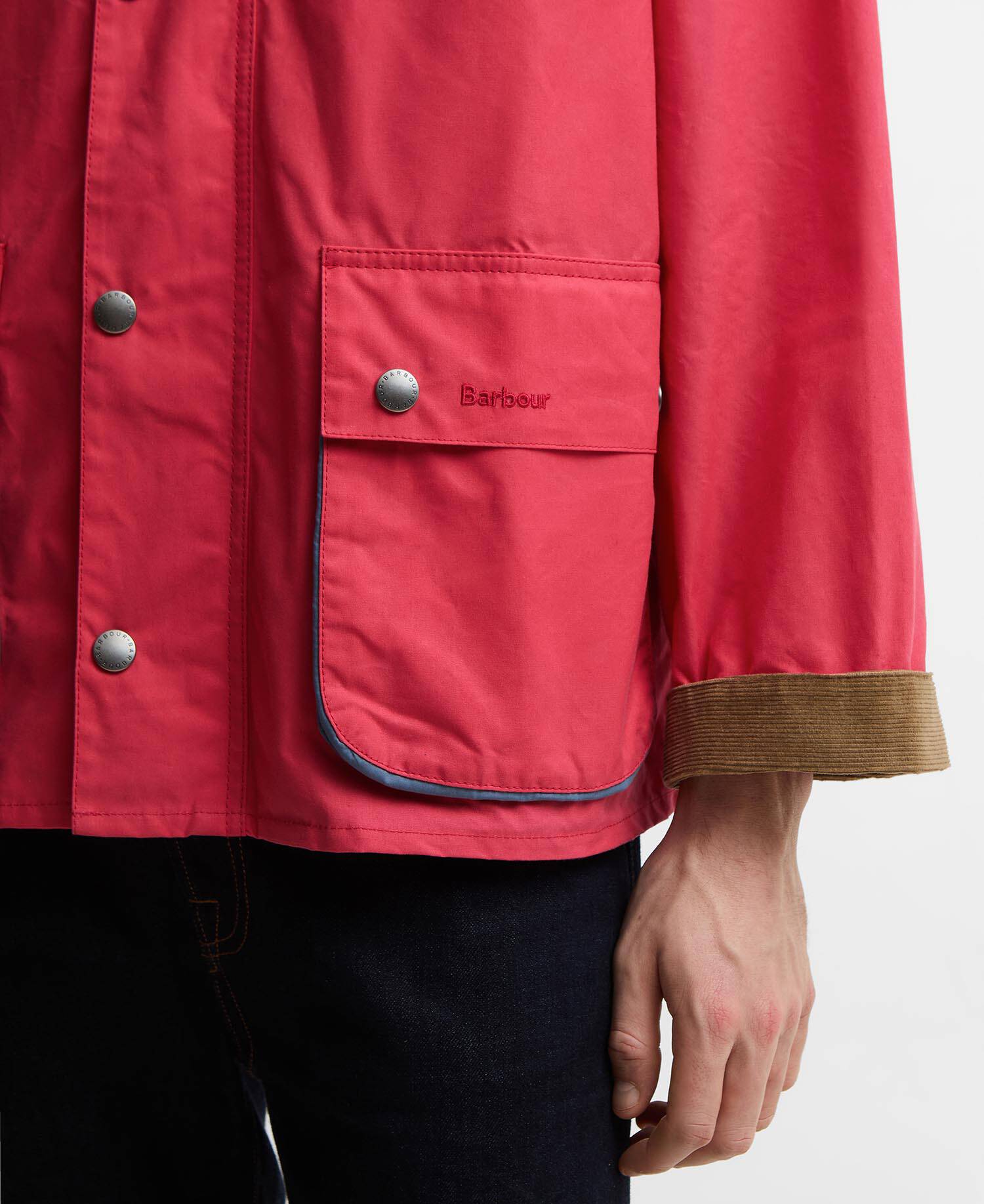 Paul Smith Loves Barbour Sugarlump Bedale Casual Jacket Winterberry image number 6